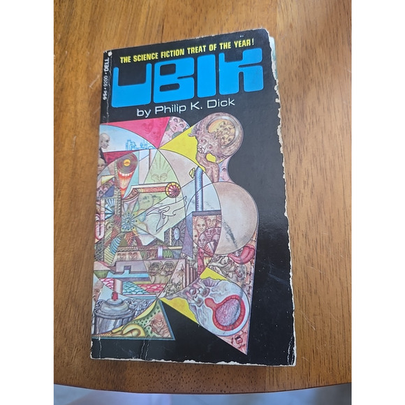 Vintage 1970 UBIK by Philip K. Dick Dell Publishing Sci-Fi Paperback Book - Picture 1 of 6